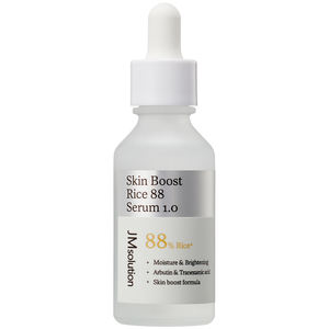 JMSOLUTION 88 Suero de extracto de arroz Fórmula líquida de refuerzo de la piel certificada por la UE para nutrición Reposición de humedad Iluminador - Product Image 3