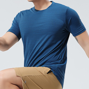 Taille XS-XL, impression de votre logo, t-shirts respirants à séchage rapide pour hommes, polyester/coton, service OEM/ODM, toile de haute qualité - Product Image 6