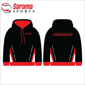 เสื้อฮู้ดดี้พิมพ์ลายดิจิทัล ออกแบบโลโก้เองได้ สำหรับผู้หญิงและผู้ชาย ผ้าฝ้ายฟลีซ 100% แห้งเร็ว - Product Image 5