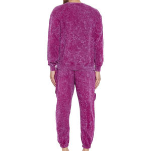 Survêtements XXL pour hommes fabriqués en usine, lavage à l'acide, logo personnalisé imprimé, sweat à capuche, vêtements de sport en coton d'hiver, survêtements en gros - Product Image 2