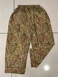 Boho Hippie Silk Pant, <b>Women</b> Comfortable Yoga <b>Trouser</b> Silk Pant, Bohemian Floral Printed Silk Loose Palazzo Pant for <b>Women</b>. - Product Image 6