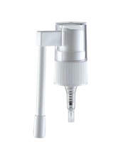 Pulvérisateur de liquide oral Pompe de pulvérisation médicale Pulvérisateur de gorge Bouteille à bouchon à vis anti-déversement Plastique aluminium personnalisé