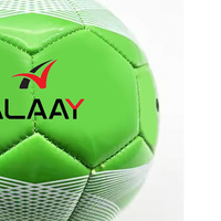 Alaay Best Seller, pelota de fútbol de marca personalizada, práctica, nuevo tamaño estándar 5, logotipo de impresión de fútbol, tren y combinación perfecta