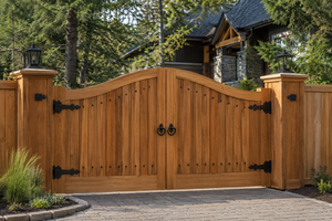 Planches de bois de cèdre jaune 1x4x4 pieds, qualité claire, pour portails extérieurs, hôtels et entrées de luxe - Exportation Canada - Product Image 1