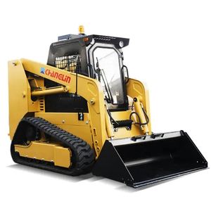 Chargeuse verticale puissante TS100 avec capacité de levage de 3500 lb et cabine fermée avec chauffage - Product Image 1