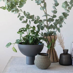 Simple Macrame Planter <b>Basket</b> Pot For Indoor Plants Hanging Decor Table Display And Minimal Home Styling Wholesale From India - Product Image 3