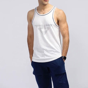 เสื้อกล้ามออกกำลังกายแขนกุดสำหรับผู้ชายเสื้อกล้ามเล่นกีฬาสำหรับใส่ไปยิมฟิตเนสฤดูร้อนออกแบบโลโก้ได้ตามต้องการ - Product Image 5