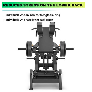 Máy hack <span class=keywords><strong>Squat</strong></span> chuyên nghiệp tốt nhất để phát triển Quad với các tính năng an toàn có thể điều chỉnh và chức năng chân - Product Image 3