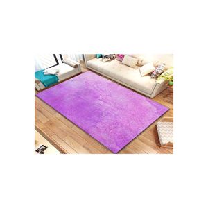 Tapis Rectangle imprimé numérique à motif de diamant aquarelle rose pour la décoration de la chambre à coucher pour un usage domestique - Product Image 1