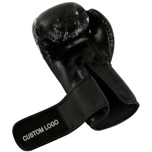 Guantes de boxeo profesionales de 8oz Guantes de boxeo de cuero PU de fabricantes personalizados para equipo de entrenamiento deportivo Guantes DE BOXEO - Product Image 1