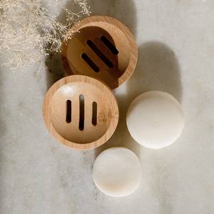 Jabonera de Madera Duradera de Lujo para Baño y Cocina con Drenaje de Agua, Accesorio Ecológico para el Hogar - Product Image 6