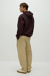 Custom Logo Heavyweight Zip Up Hoodie <b>Thick</b> <b>Fleece</b> Pullover Sweatshirt with Zippers High Quality Streetwear Hoodie for Men - Product Image 3