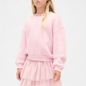 Nouvelle Collection : Blouse en Chiffon Unie à Manches Longues pour Filles, Personnalisable avec Logo, Idéale pour Fêtes et Tenues Tendance pour Enfants – Haut de Boutique pour Enfants - Product Image 2