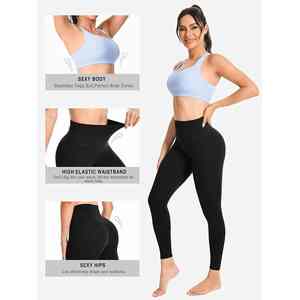 Ensemble de vêtements de sport deux pièces pour femmes débardeur et legging pour le fitness vêtements d'entraînement personnalisés OEM pour femmes Yoga Se - Product Image 6