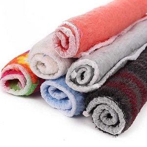 Éponge à carreaux 18x28 pouces, serviettes de cuisine de vacances, tissu absorbant, séchage en usine, léger, multicolore, torchon de qualité - Product Image 4