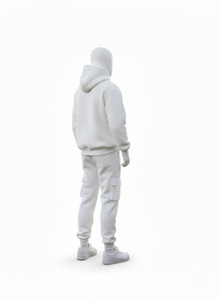 ชุดวอร์มผ้าฟลีซผ้าฝ้าย100% ออกแบบได้ตามต้องการชุดเสื้อขนแกะลายเซ็นสำหรับสตรีท - Product Image 4