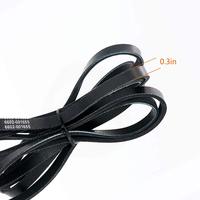 DC93-00634A pour ensemble de poulie de tendeur de sèche-linge samsung (double roulement à billes silencieux amélioré) et 6602-001655 courroie de tension de tambour de sèche-linge (Od