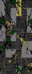 Modern <b>Fur</b> Turkish Carpet High Quality Jacquard Woven Machine Made Stain Resistant Medium Pile Reversible Abstract Pattern - Product Image 4