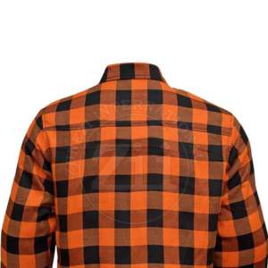 Camisa de Franela Cortavientos de Talla Grande para Motociclismo y Automovilismo con Protector, Cremallera Delantera y Cuello Alto con Botones, Ropa Deportiva - Product Image 6