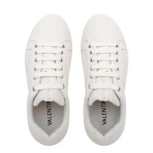 Sneakers décontractées unisexes, logo Rey V, mocassins blancs, chaussures de sport tendance, chaussures de marche, dessus en nappa, semelle intérieure en PU, maille, fabriqué en Italie - Product Image 2