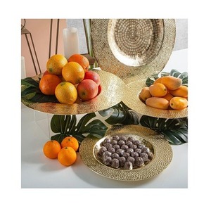 Ensemble de 2 serveurs à bonbons en métal au design unique avec support, différentes tailles, serveurs à chocolats pour les meilleures ventes - Product Image 4