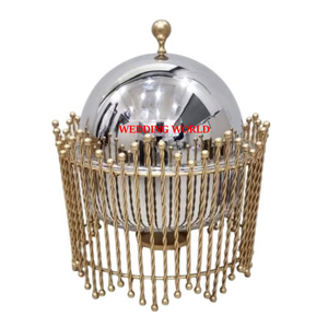 Nouvelle Collection : Chauffe-Plats Métallique Classique et Élégant, Fait Main, de Luxe, Meilleure Vente, Nouveau Réchaud Alimentaire en Métal - Product Image 5