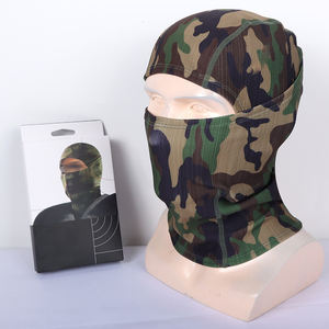 Balaclava en tricot imperméable à impression numérique de haute qualité en gros, équipement de ski essentiel pour bébés - Emballé - Product Image 5