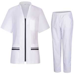 Uniforme Médico para Mujer MISEMIYA 713-8312B BLANCO Hecho en Sri Lanka - Product Image 5