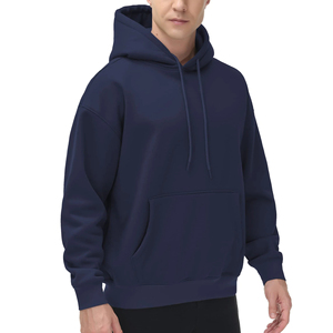 Sweat à capuche élégant pour hommes avec survêtement, sweats à capuche doux et propres Streetwear Pull unisexe en coton pour hommes Hoodies - Product Image 3