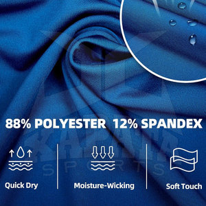 Fabricant direct d'usine, rashguard pour homme sur mesure, respirant, écologique, à séchage rapide, manches longues, en spandex/polyester XAPATA - Product Image 6