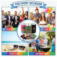 Manchon isotherme personnalisé en néoprène pour canettes et boissons, idéal pour le camping, les fêtes et les cadeaux promotionnels