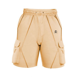 Pantalones cortos de entrenamiento para hombre con logotipo personalizado, ropa de calle, pantalones cortos reflectantes con cinta para correr para hombre - Product Image 3