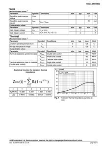 ฮิตาชิ เอ็นเนอร์จี 5SGA 06D4502 ไทริสเตอร์แบบเปิด-ปิดแบบอสมมาตร 4500V 600A สำหรับไดรฟ์กิโลวัตต์ ตัวแปลงสัญญาณแบบไลน์คอมมิวเตเต็ด - Product Image 4