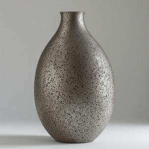 Classic Iron & Aluminium Flower Vase with Gold Plated Finish Polished and Elegant Pattern for Traditional Home <b>Tabletop</b> <b>Display</b> - Product Image 5