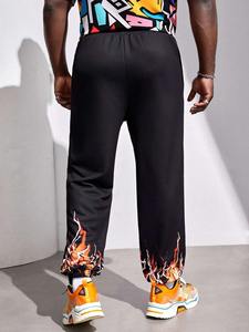 Pantalons et pantalons pour hommes de haute qualité Patchwork sur mesure Style lavé prix de gros pas cher - Product Image 3