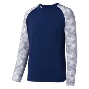 Vêtements de pêche UPF 50 + chemises de pêche à manches longues respirantes à séchage rapide conception personnalisée maillot de pêche camouflage coton fibre de bambou 220g - Product Image 6