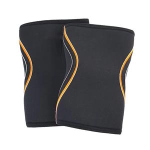 Manchon de genou en néoprène personnalisé avec logo GAF, pour la musculation, le powerlifting, soutien et compression du genou - Product Image 2