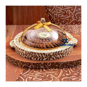 BANDEJA DE MADRE DE PERLA de lujo para RAMADAN y EID Caja de regalo de chocolate de vacaciones Hecho a mano en Vietnam OEM al por mayor disponible - Product Image 1