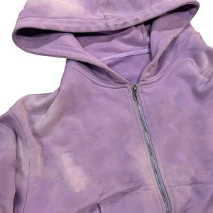 ชุดเซ็ตสตรีทแวร์แบบใหม่ ปี 2026 ผ้าระบายอากาศดี กางเกงขายาวทรงตรงขาบาน ชุดวอร์มแบบมีฮู้ดลายฟอกสี สำหรับผู้ชาย - Product Image 3