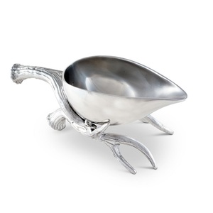 Tazón para servir de hotel con forma redonda, último diseño, tazón de acero inoxidable de Metal, acento decorativo, suministro de diseño único hecho a mano - Product Image 6