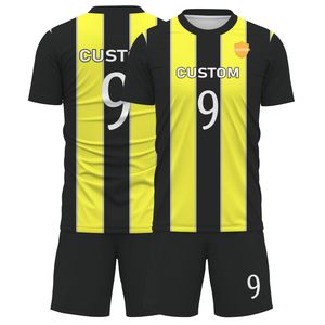 Maillot de football personnalisé pour hommes, clubs d'entraînement, vêtements de football à séchage rapide, uniformes de club, vente en gros, ensemble de maillots de football pour équipes - Product Image 1