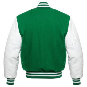 Veste universitaire en laine pour homme de haute qualité, personnalisable, OEM, bomber de baseball, broderie légère en chenille, style streetwear, lettreman, hiver - Product Image 5