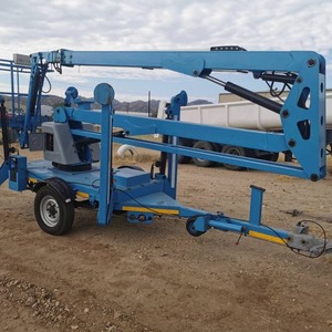 Bán buôn tự hành Cherry picker Spider Lift điện Trailer Telescopic mini trên không có khớp nối Boom Lift nền tảng - Product Image 5