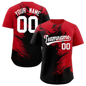 2025 maillots de baseball cousus personnalisés de haute qualité maillot à la mode OEM prix bon marché maillot de baseball avec logo personnalisé - Product Image 6