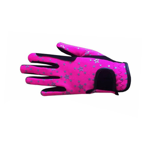 Vente en gros de gants d'équitation légers hommes femmes gants équestres personnalisables paume renforcée dragonne réglable - Product Image 3