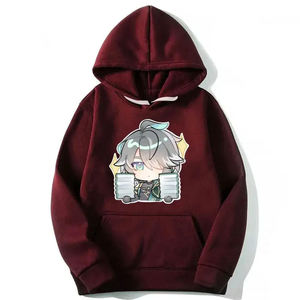 Sudadera con Capucha de Invierno para Hombre, de Alta Calidad, Estilo Urbano, con Estampado, Oversize, Cortavientos, con Bolsillos, 100% Algodón Felpa - Product Image 2