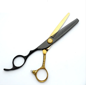 Tijeras de peluquero profesionales Suministro de fábrica Corte de pelo Peluquero Tijeras ajustables Tijeras de acero inoxidable - Product Image 3