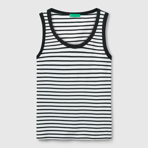 Débardeurs pour femmes les plus vendus Nouvelle mode Logo Slim Fit Uni Couleur unie Longue Tenue de sport Fitness Grande taille Style décontracté pour l'été - Product Image 4