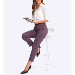 Trending Latest Women's <b>Winter</b> <b>Golf</b> <b>Trouser</b> Casual Drawstring Waist Canvas <b>Trousers</b> Wholesale at Cheap Price - Product Image 6