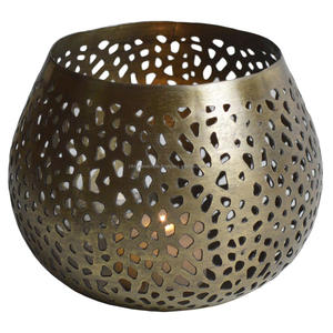 Pot de cire Votive en Nickel noir avec thème brillant, lampe à thé et porte-bougie, décoration de la maison, Design de dîner et de mariage - Product Image 4